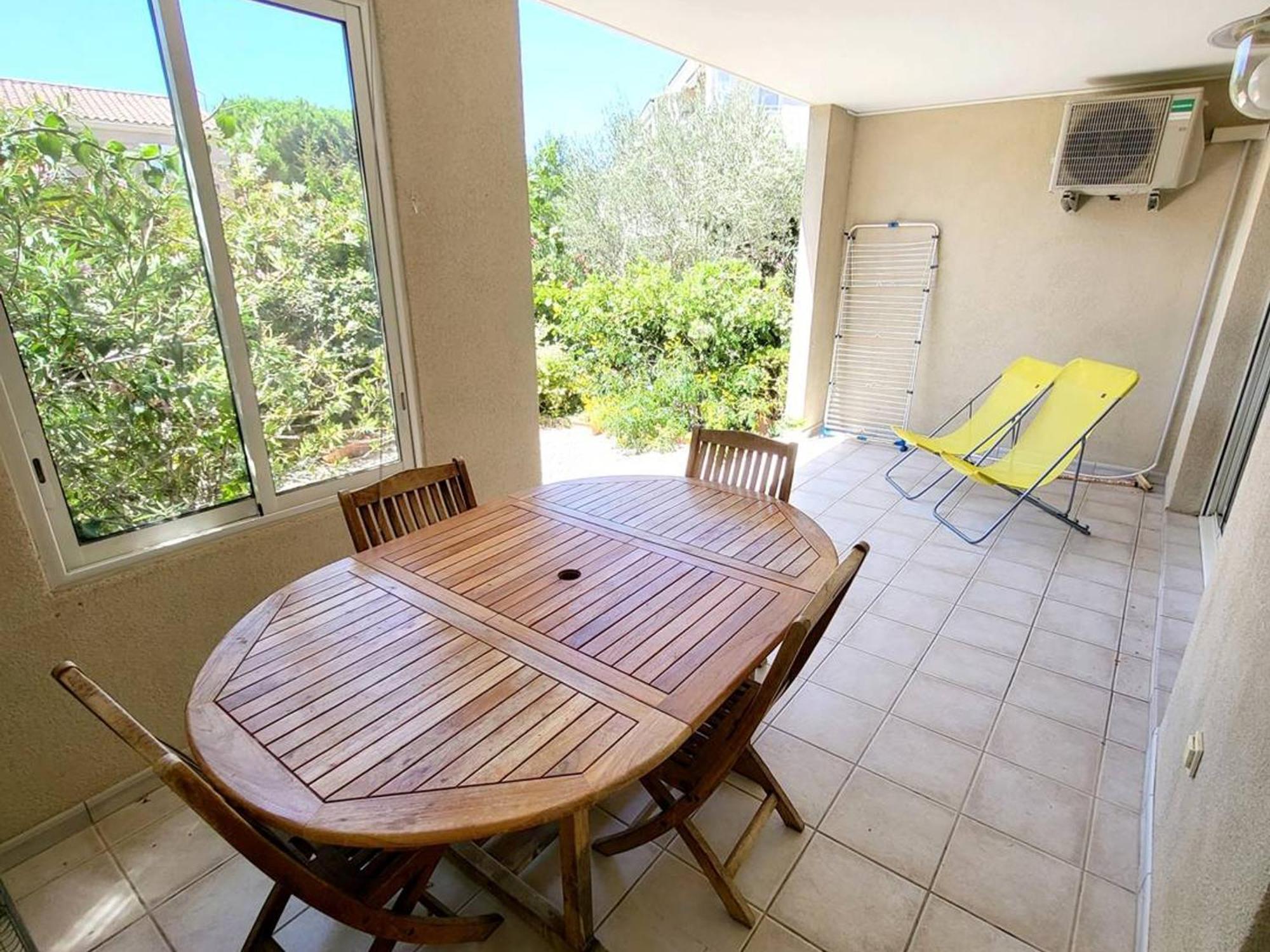 T3 Climatise Avec Jardin, Parking Prive, A 400M De La Plage Et Commerces - Fr-1-316-230 Six-Fours-les-Plages Exterior foto